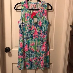 Lilly Pulitzer Essie Sun Dress sleeveless Small
